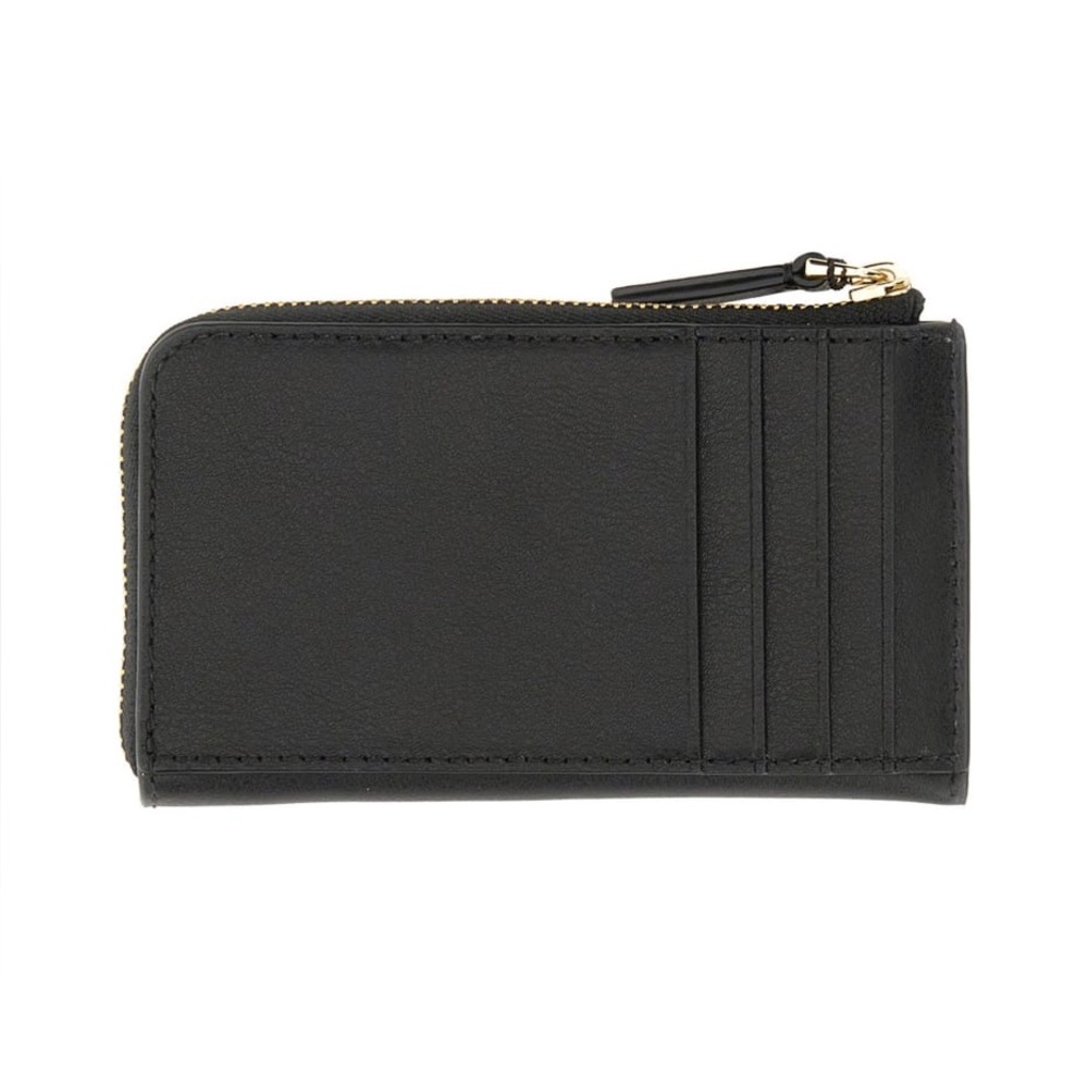 ‼️NEW Marc Jacobs Multi The J Marc Zipper Black Leather Wallet - Picture 2 of 9